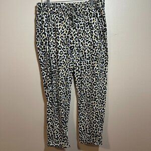 J. Crew Lenin Drawstring Pants Size 10